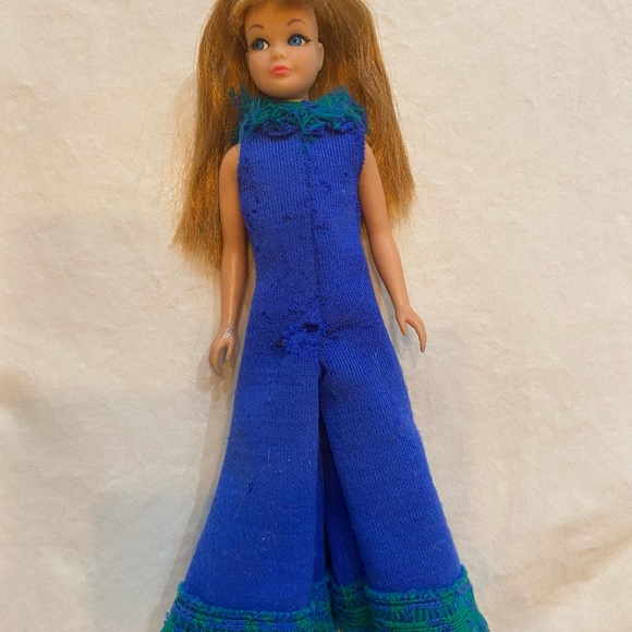 1964 Mattel Skipper Doll Carrying Case FULL of clothes accessories - Picture 11 of 13